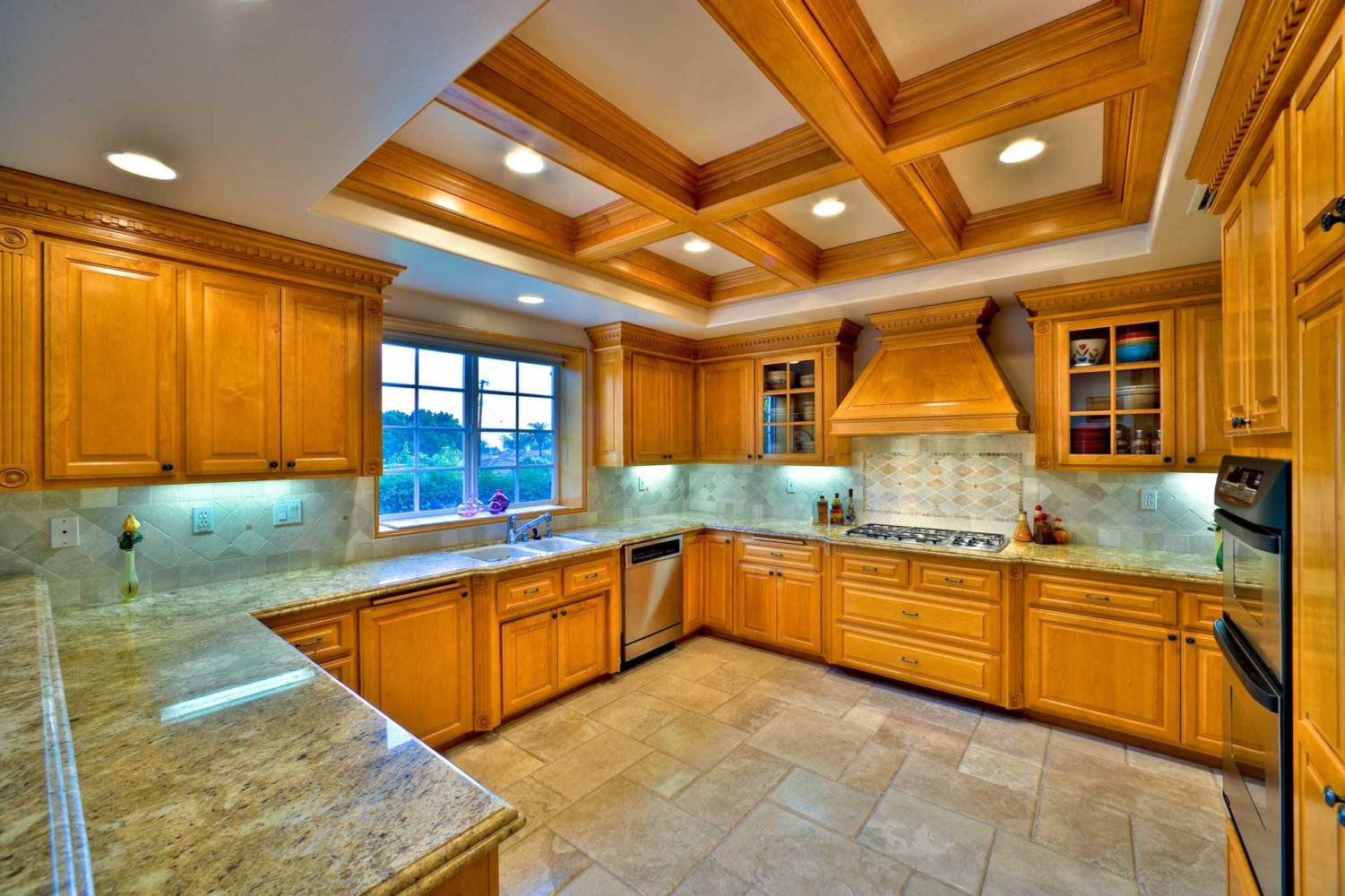 add recessed lighting to kitchen