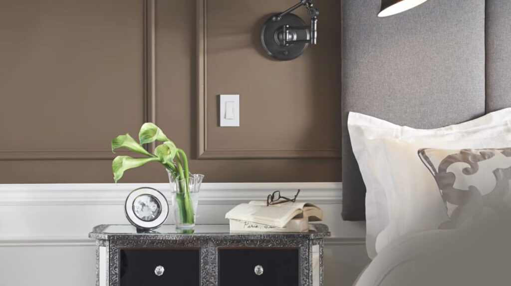 Image of Decora low-profile lighting control switches installed by SESCOS