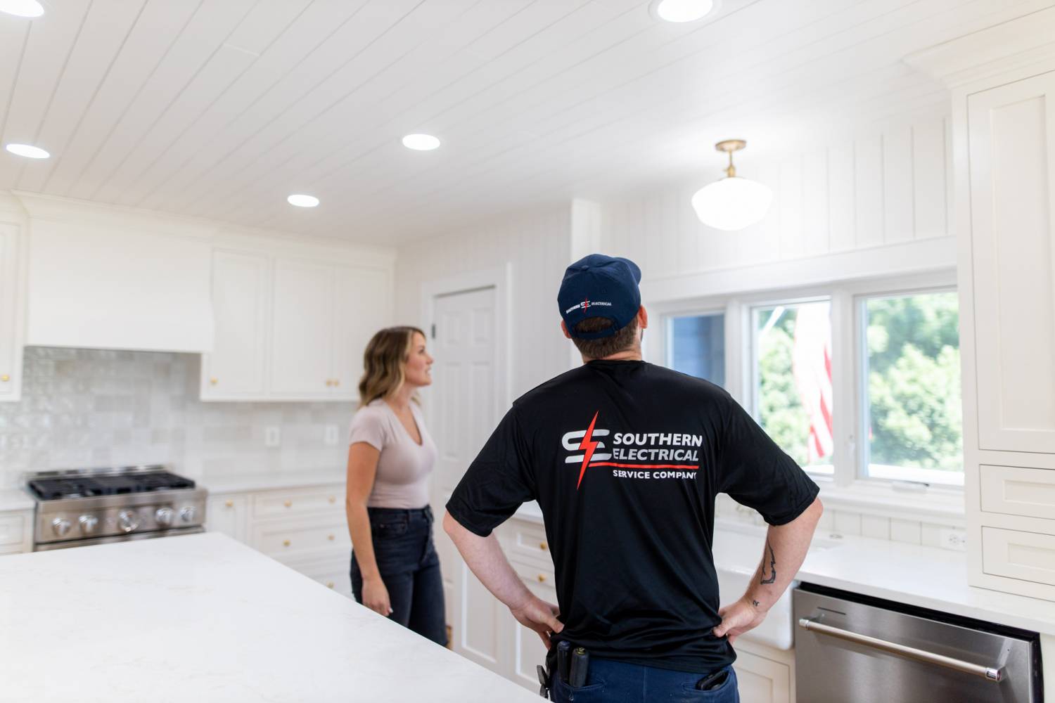 image of sescos reviewing home lighting